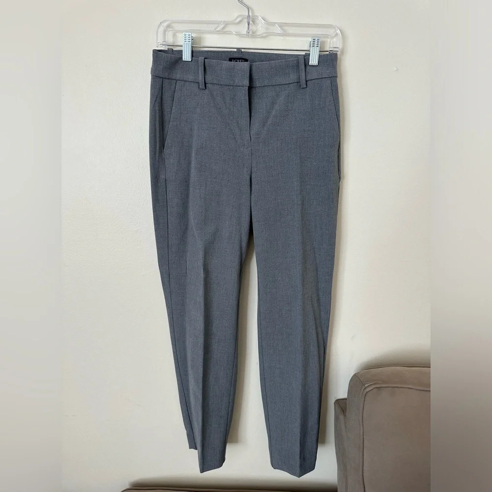 JCrew Size 2 Women's Ruby Crop Grey Pants